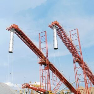 Hệ Thống băng tải vận chuyển răm gỗ tại cảng biển